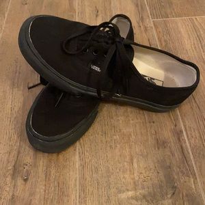 Black Vans